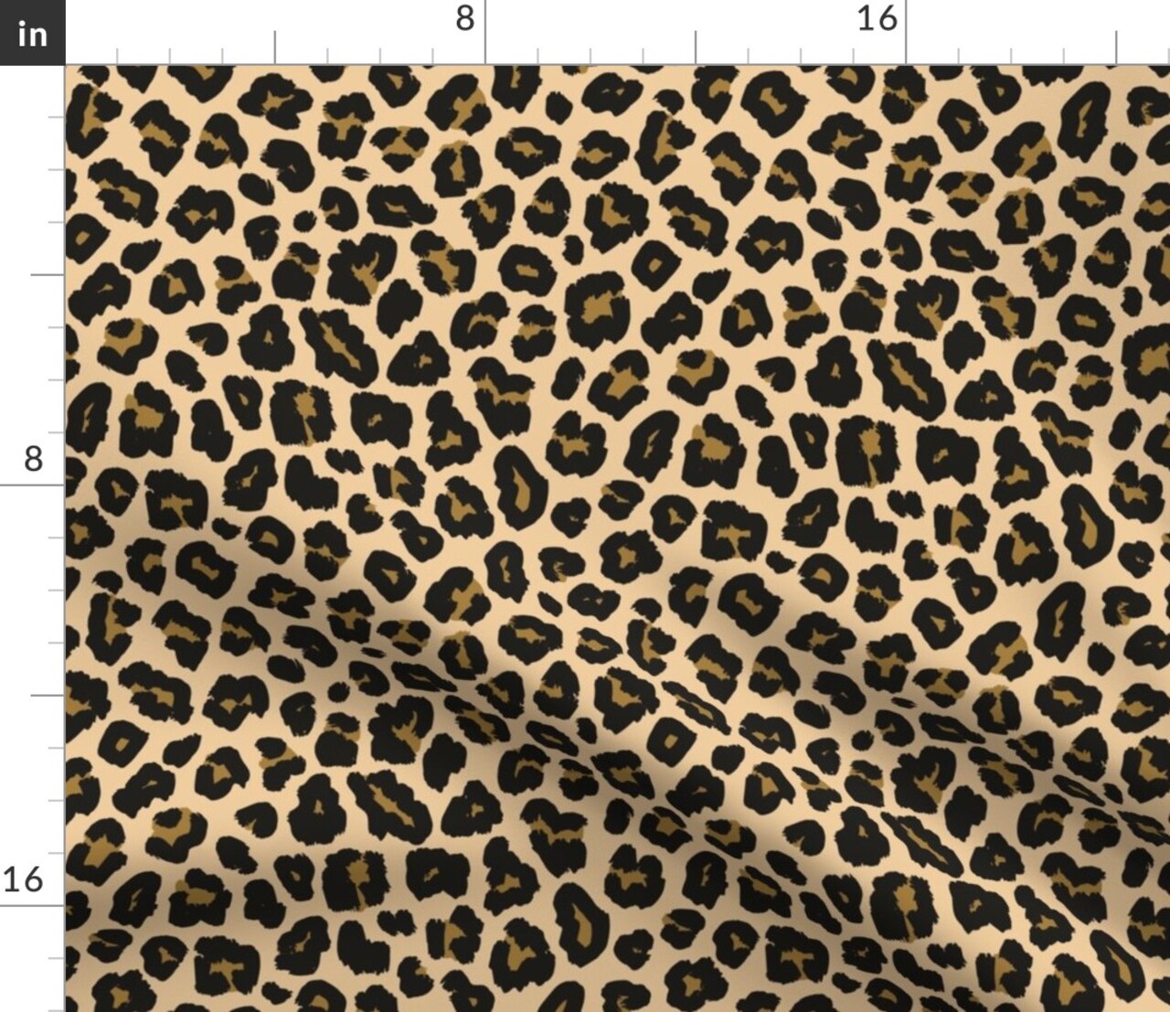 Animal Print Exotic Safari Leopard Cheetah Maximalism Big Cats Zoo Custom Printed Fabric by Spoonflower Various Fabrics by the Yard or Fat Quarter
